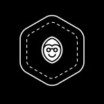 Logo Symbol (Black Reversed Option in JPG format)