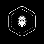 Logo Symbol (Black Reversed Option in PNG format)
